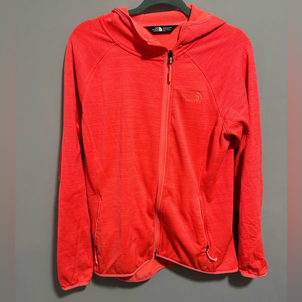The North Face- Women’s Pink Fleece Hoodie. Size L